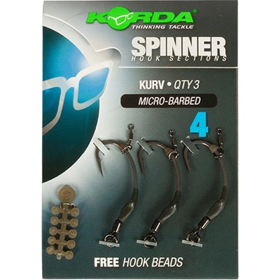 Korda Spinner Hook Sections Kurv vel.4 3ks