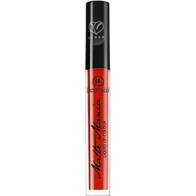 Dermacol Matte Mania Lip Liquid Color tekutá rtěnka s matujícím účinkem N. 55 3,5 ml