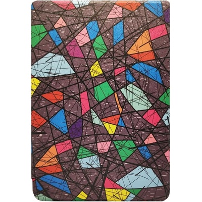 Garv Калъф Garv - Slim, за Kindle Paperwhite 4-2018, Colorful Shapes (KP4SLCS)