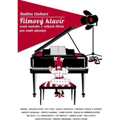 Filmov klavír aneb melodie z velkch film pro mal pianisty 1 Radim Linhart 1361731 – Zboží Mobilmania