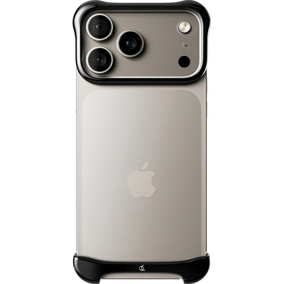 Arc Pulse - titánový ochranný rám na iPhone 17 Pro Max, onyxovo čierny ARC-AP-TI-TBK-APL-IP-17-MAX