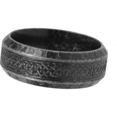 NNM пръстен Nordic Vintage Viking - Black - SS8-R196 retro black