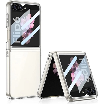 Samsung Galaxy Z Flip7 FE 5G / Z Flip6 5G PC Калъф с протектор от закалено стъкло