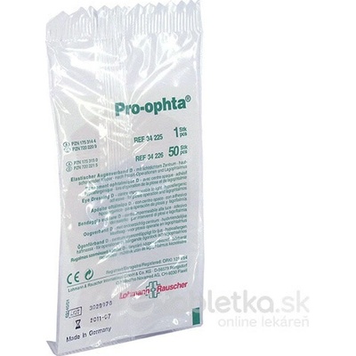 Pro-ophta D Očné krytie nesterilné nepriehľadné