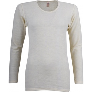Engel Мъжко копринено термобельо Engel Shirt L/S Everyday base layer - Natur - размер 46/48 (EU) (015-1031-0113)