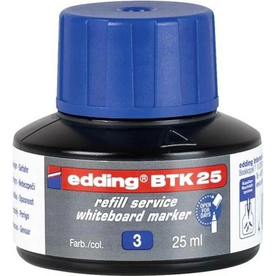 Inkoust tabulový BTK 25 pro popisovače Edding e363 modrá 25 ml