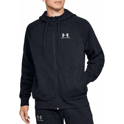 Under Armour SPECKLED FLEECE FZ HOODIE-BLK