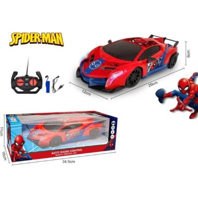 Кола на Спайдърмен с радиоуправление със светлинни ефекти 987-189