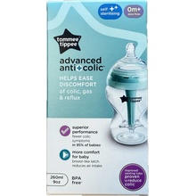 Tommee Tippee kojenecká láhev Advanced AntiColic modrá 260ml
