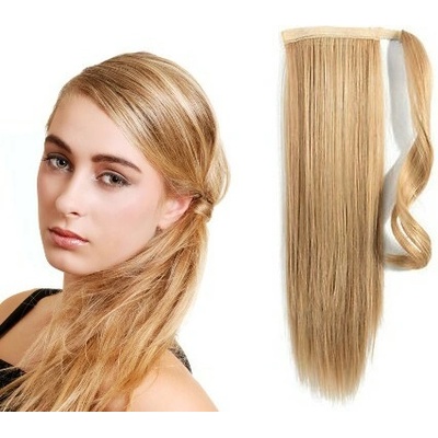 CLIP IN COP 100% ĽUDSKÉ REMY VLASY 60CM - PRÍRODNÝ/SVETLEJŠIE BLOND