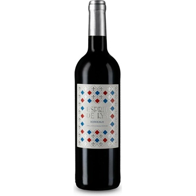 Esprit de Lys Bordeaux 2020 Červené suché 13% 0,75 l (holá láhev)