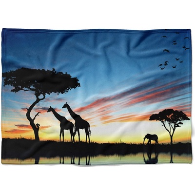 Impar Deka Noční safari Podšití beránkem NE 200x140