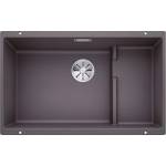 BLANCO Subline 700 - Мивка от Silgranit, 73x46 см, с аксесоари, цвят „сива скала 523453 (523453) Мивка за вграждане