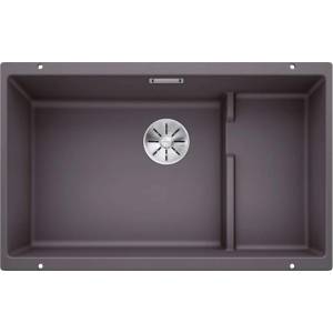 BLANCO Subline 700 - Мивка от Silgranit, 73x46 см, с аксесоари, цвят „сива скала 523453 (523453) Мивка за вграждане
