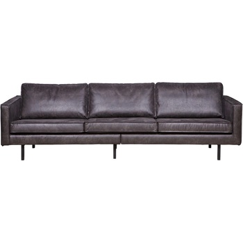 WOOOD Черен диван от изкуствена кожа 277 cm Rodeo - WOOOD (378618-Z)