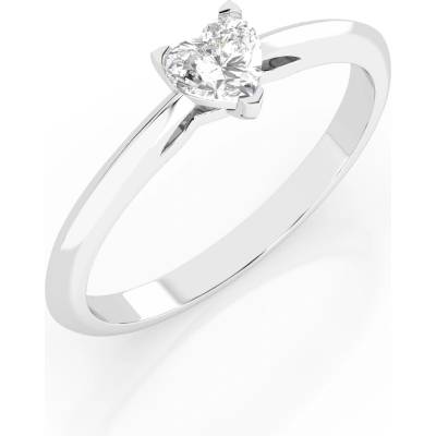 Cara Diamanti Пръстен Cara Diamanti Златен С Диамант 0.30 Ct Gia Сертификат K101-10190W (0.30) HRT (K101-10190W (0.30) HRT)