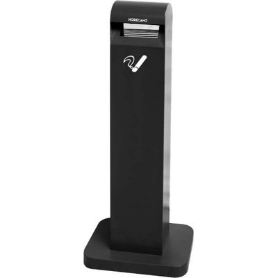 Horecano - Метален стационарен пепелник 40x26xh104см черен G-(86022-001) (0185140)