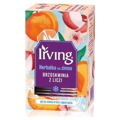 Irving Cold brew Tea Broskyňa liči 20 x 1,8 g