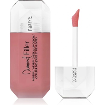 Physicians Formula Mineral Wear® Diamond Filler червило на устните и бузите цвят Radiant Pink 7.3ml