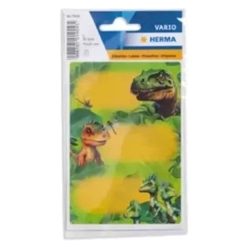 HERMA Herma: Етикет за книжка с рисунка на динозавър - 9 броя