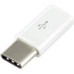 SBOX AD. USB-C W/R USB 2.0 женски - Type-C мъжки бял адаптер SBOX AD. USB-C W/R (SBOX AD.USB-C W/R)