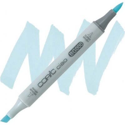Lihová fixa COPIC Ciao oboustranná Brush & Chisel, Pale aqua (BG000)