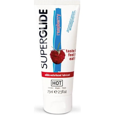 Лубрикант с аромат на малина - HOT Superglide Raspberry 75ml (HOT0044118)