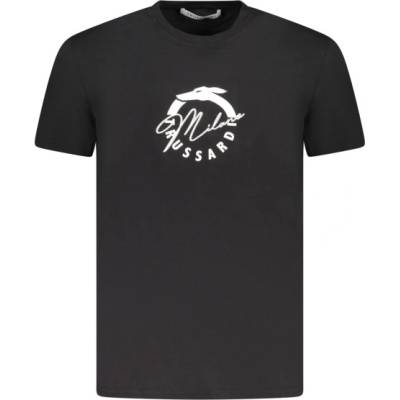 Trussardi Тениска с къс ръкав за мъже trussardi, Размер m, Цвят Черен (tru25mts01_ne03blac)