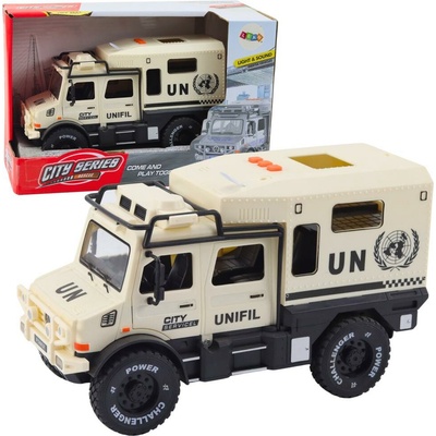 Lean Toys Terénne policajné auto 1:14