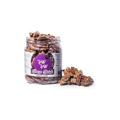 Raw Raw pochoutka mrazem sušená Králičí játra 80 g