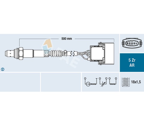Lambda sonda FAE 75015