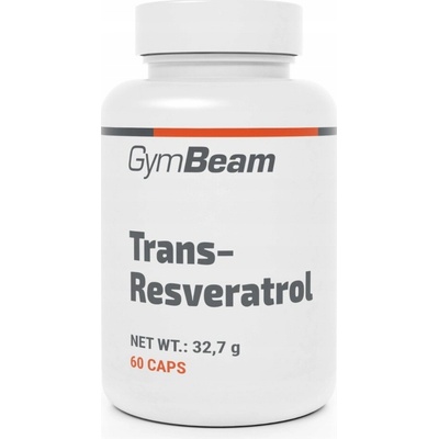 GymBeam Trans-resveratrol 60 kapslí