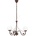 Brilagi - LED Пендел COTTAGE 3xG9/40W/230V кафяв/бял (BG1511)