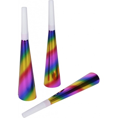 wiky Párty trumpetky Duha 6ks – Sleviste.cz