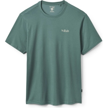 Rab Мъжка спортна тениска Rab Crimp Elevation Tee Sport shirt - Sage (216-7514-0312)