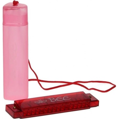 toi toys foukací harmonika plastová červená