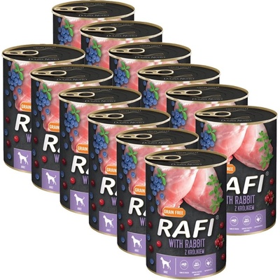 RAFI Рафі Възрастен GF Пате с Заек 12 x 400 г
