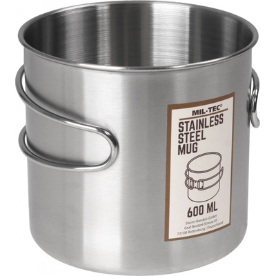 MIL-TEC Hrnek STAINLESS STEEL 600ml – Zboží Dáma