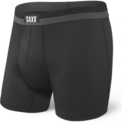 Saxx Sport Mesh Boxer Brief FLY Black boxerky pánské