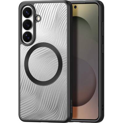 Samsung DUX DUCIS Aimo Магнитен Калъф за Samsung S26+ - PC+TPU, MagSafe, 1.2m SGS, REACH, Черен