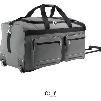 SOL's Collection Taška Voyager Šedá grafitová 75,2l