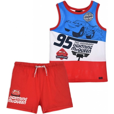 Chlapčenská súprava DISNEY CARS BLESK McQUEEN červená