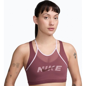 Nike Спортен сутиен Nike One pink smoke/bleached lilac/mystic dates
