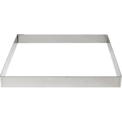 DeBuyer De Buyer čtvercová forma nerezová 200mmx20mm