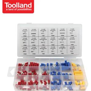 Toolland Комплект кабелни обувки, 150 бр / Toolland HAS05 / (TLN HAS05)