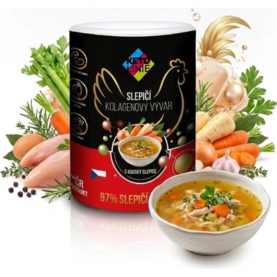 Ketolinie Kolagenová polévka se slepičí příchutí 300 g