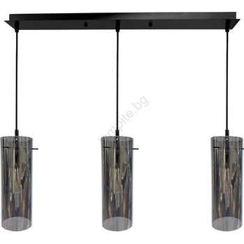 MILAGRO Пендел PADOVA 3xE27/15W/230V черен (MI2535)