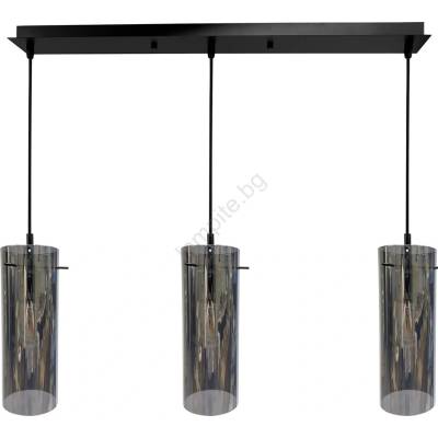 MILAGRO Пендел PADOVA 3xE27/15W/230V черен (MI2535)