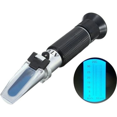 HADEX Refraktometer na meranie obsahu cukru ATC 0-32% HD0195