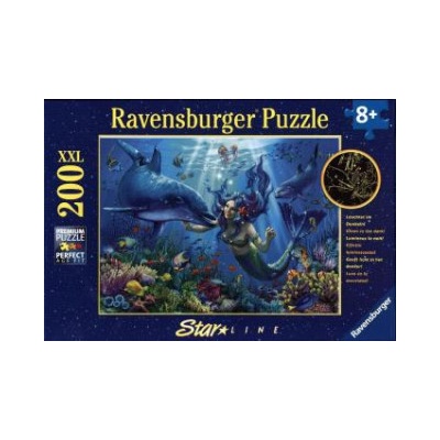 Ravensburger Leuchtendes Unterwasserparadies Sonderserie Puzzle 200 Teile XXL